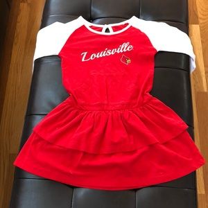 Louisville Cardinals little girl’s dress.